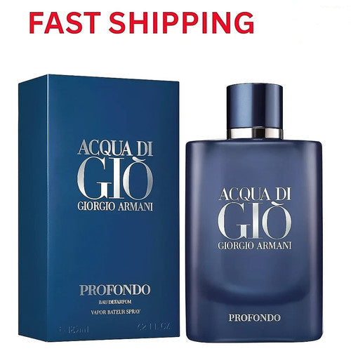 Acqua Di Gio Profondo by Giorgio Armani for Men 4.2 oz / 125ml Eau de Parfum Spray