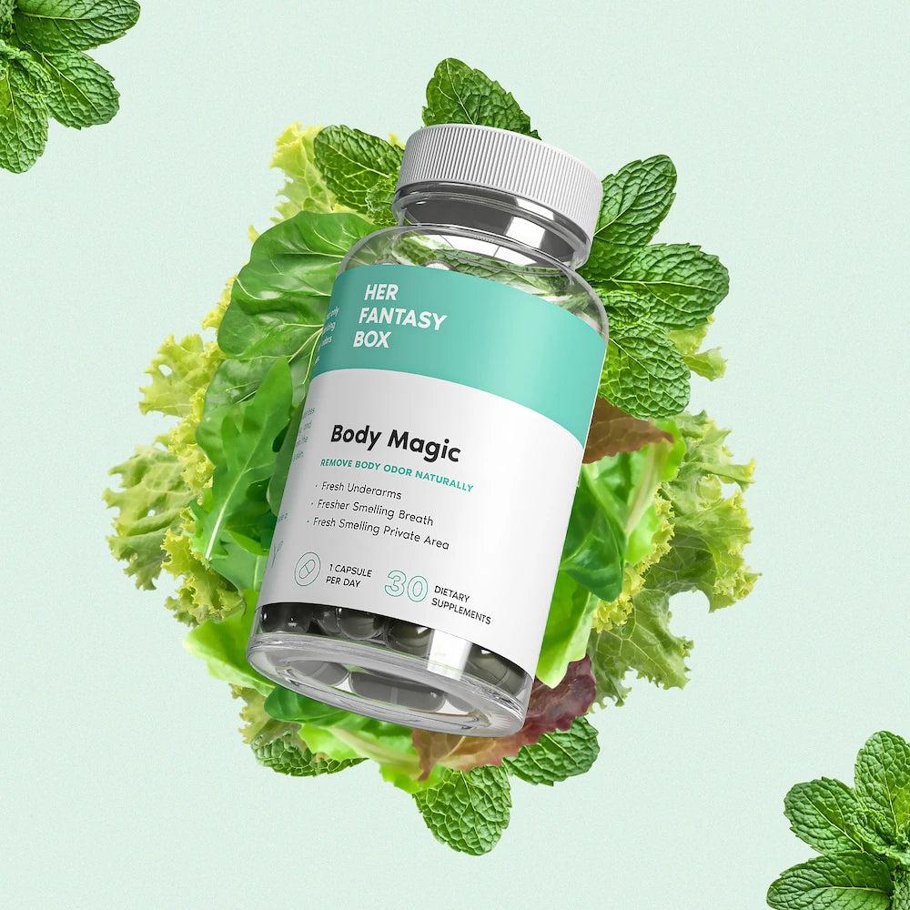 Her Fantasy Box Body Magic Chlorophyll Capsules β 30 Vegan Capsules