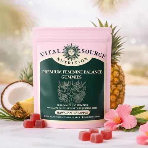 Vital Source Nutrition Vaginal Probiotic Gummies for Women β 60 Gummies