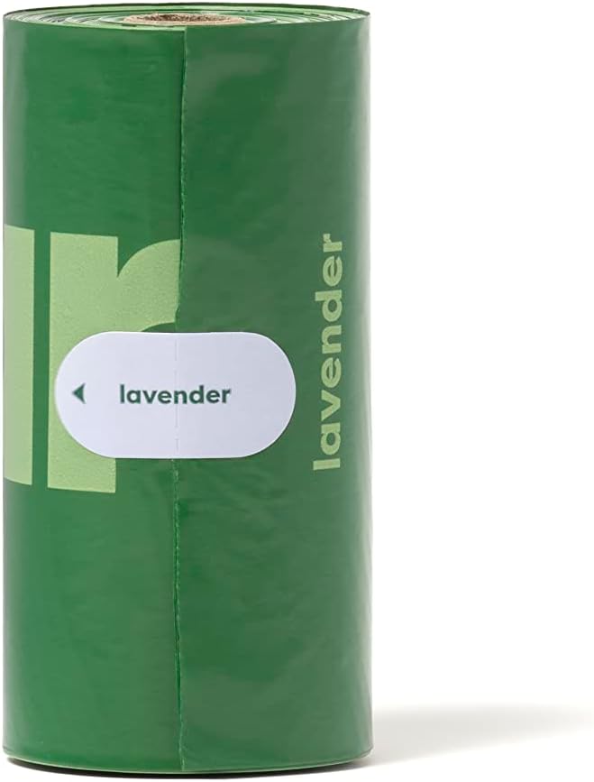Earth Rated Lavender Dog Poop Bags – 120 Leak-Proof Refill Bags