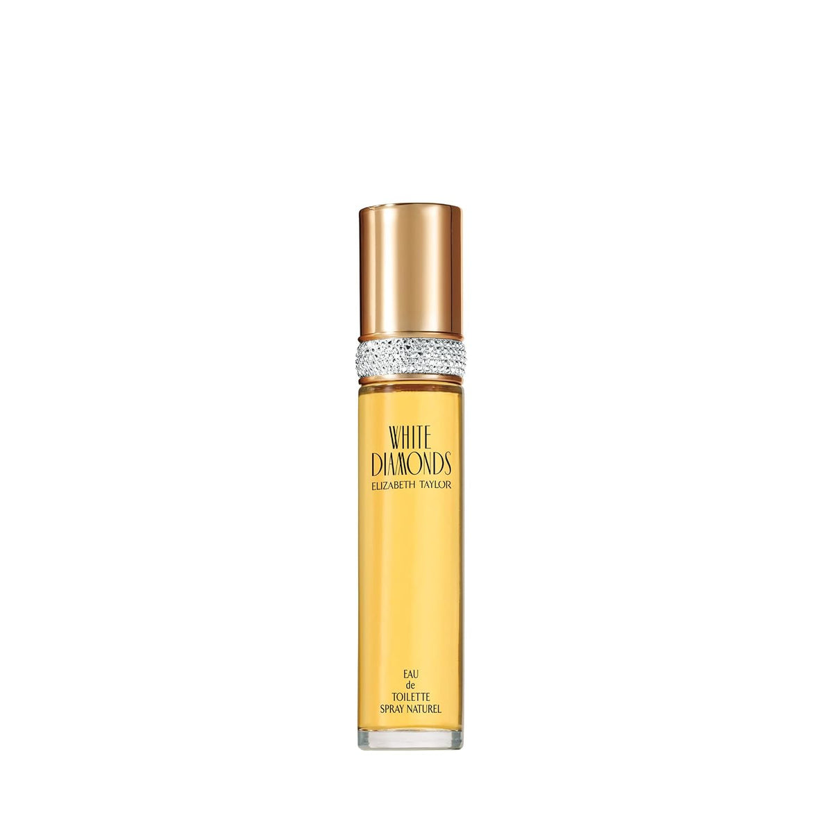 Elizabeth Taylor White Diamonds Eau de Toilette for Women, 1.7 fl oz | Women's floral chypre eau de toilette. Perfume with notes of lily, neroli, warm amber, and sandalwood.
