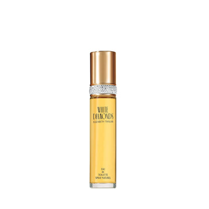 Elizabeth Taylor White Diamonds Eau de Toilette for Women, 1.7 fl oz | Women's floral chypre eau de toilette. Perfume with notes of lily, neroli, warm amber, and sandalwood.