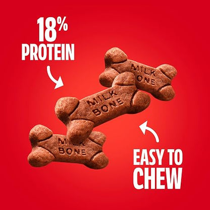 Milk-Bone Soft & Chewy Dog Treats – Beef & Filet Mignon Flavor, 25 oz