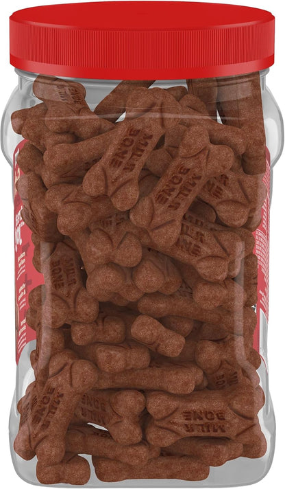 Milk-Bone Soft & Chewy Dog Treats – Beef & Filet Mignon Flavor, 25 oz