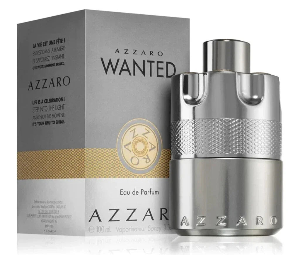 Azzaro Wanted Eau de Parfum 100ml – Men's Woody Spicy Luxury Fragrance