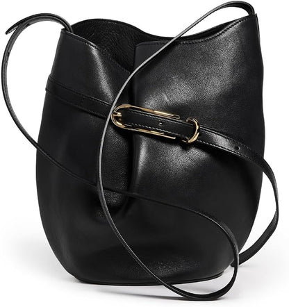Liffner Women's Belted Bucket Bag