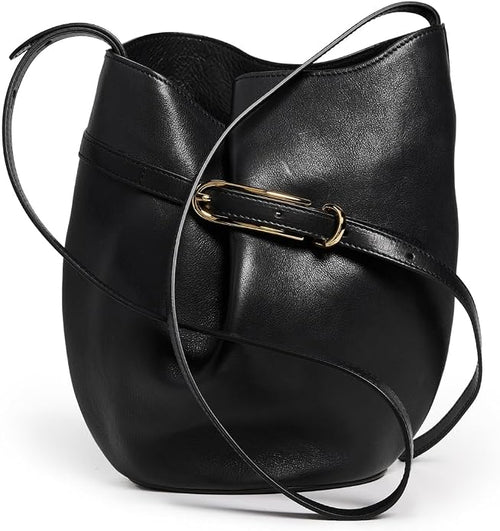Liffner Women's Belted Bucket Bag