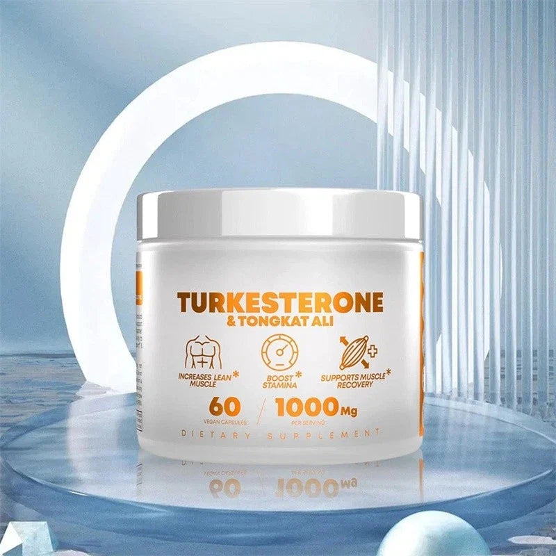 Peak Revival-X Turkesterone + Tongkat Ali 60 Capsules | USA Made Botanical Dietary Supplement