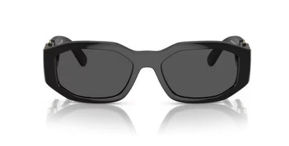 Versace VE4361 GB1/87 53mm Sunglasses – Black Frame &amp; Gray Non-Polarized Lenses